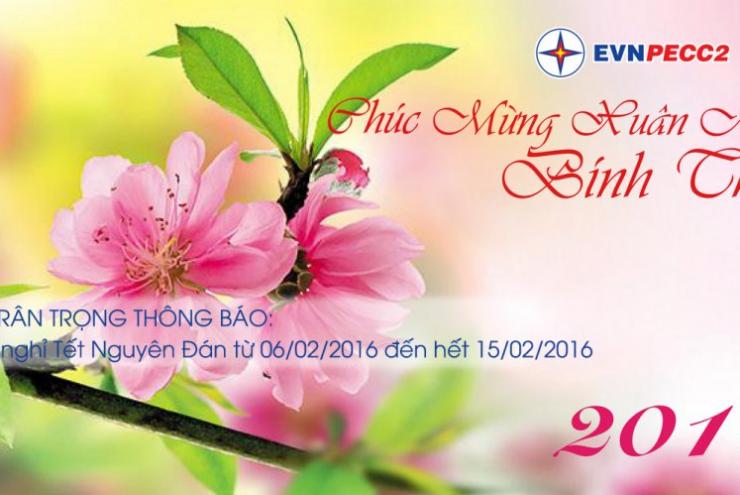 Chúc mừng năm mới - Xuân Bính Thân 2016